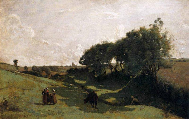 Jean Baptiste Camille  Corot The Vale